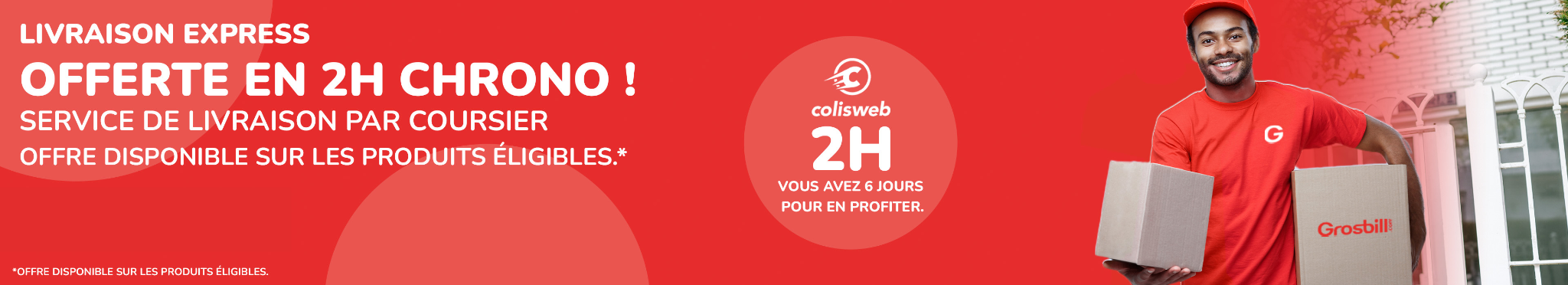 Colis Web - du  4  au 9 août